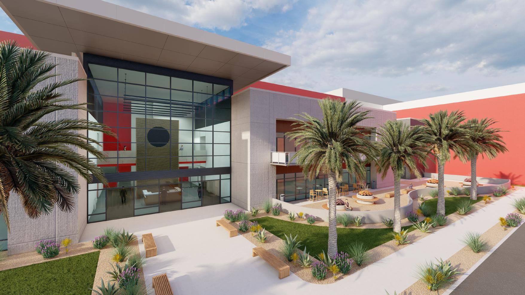 New Reyes Coca-Cola Bottling facility render