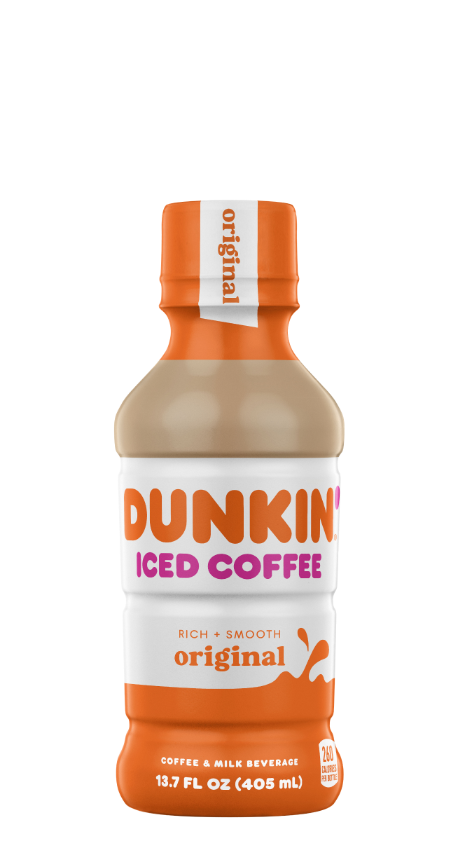 Picture of branded Dunkin' beverage