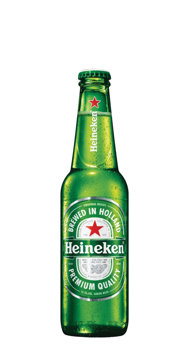 Picture of branded Heineken beverage