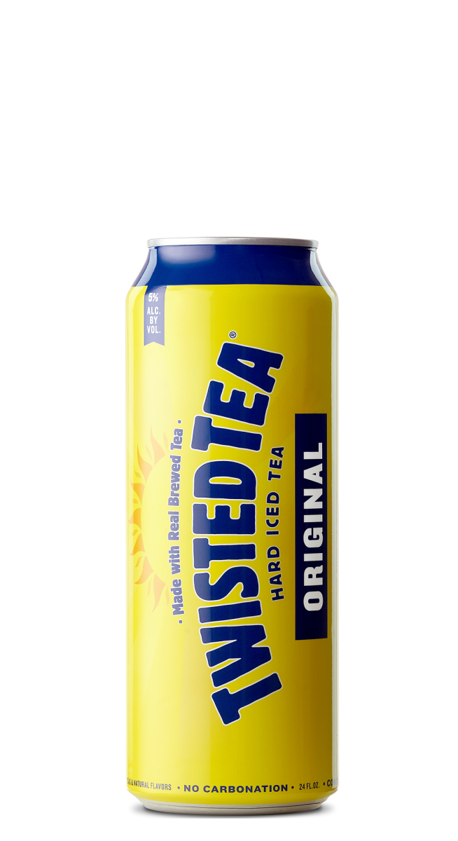 Picture of branded Twisted Tea beverage