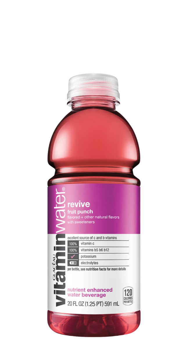 Picture of branded vitaminwater beverage